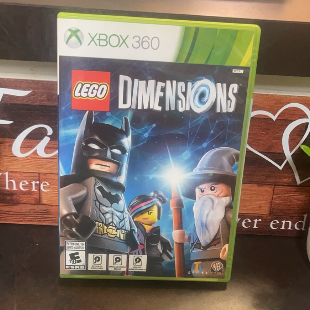 LEGO Dimensions Microsoft Xbox 360 Video Game Very Good Quality With Manual